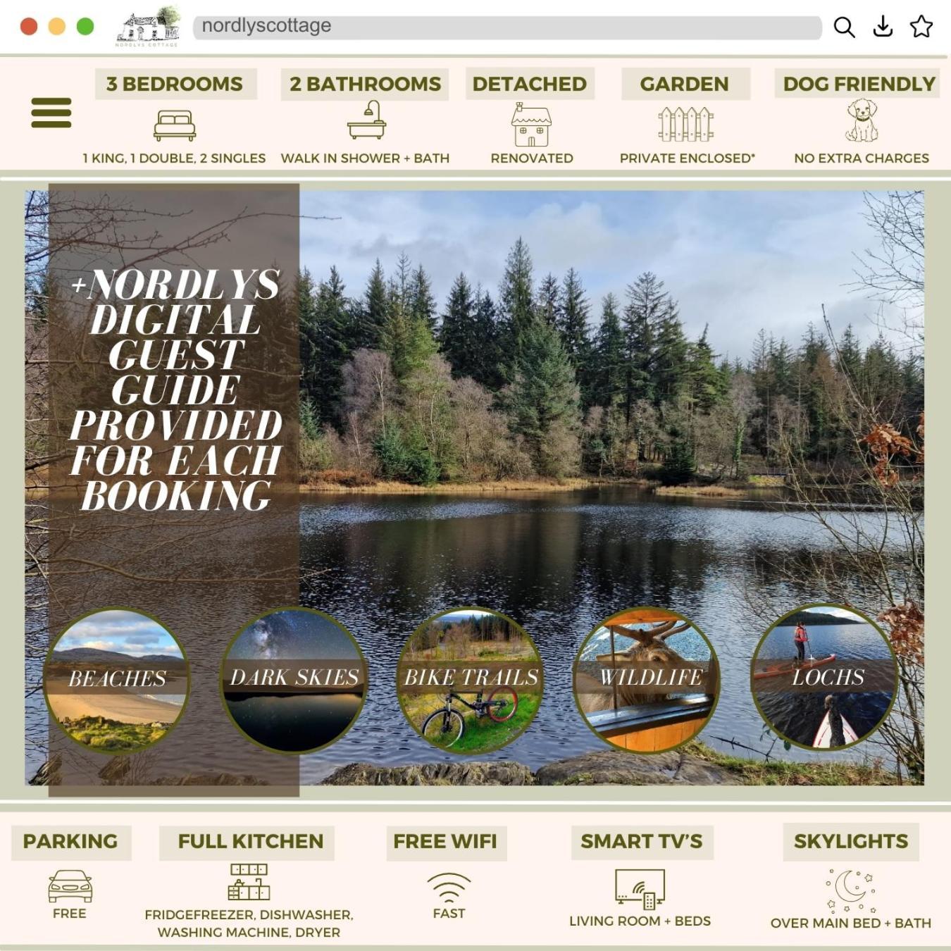 Nordlys Cottage Newton Stewart Ngoại thất bức ảnh